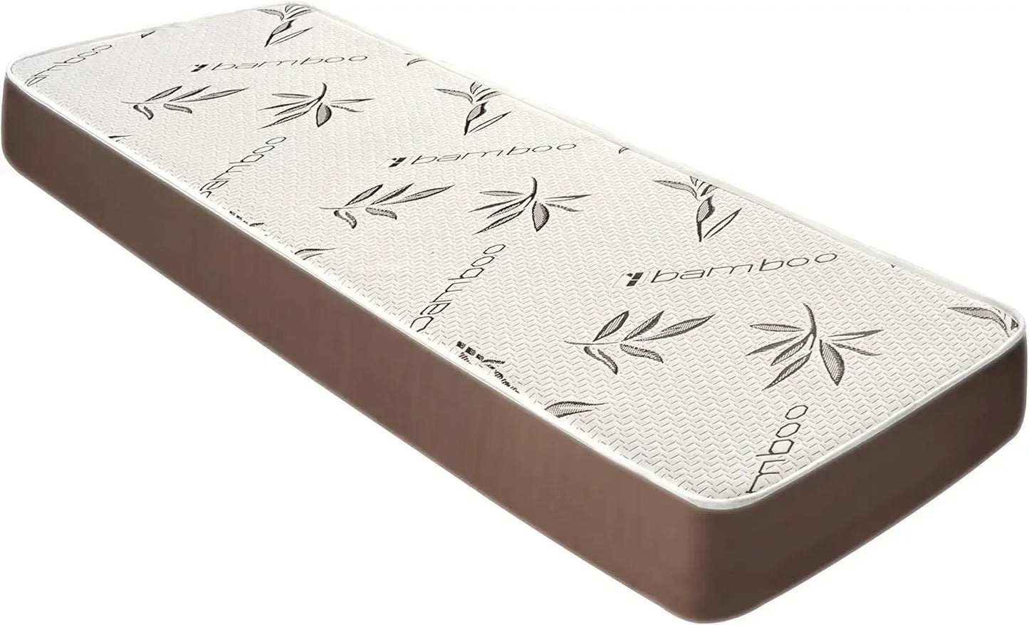 10 Inch Gel Memory Foam Mattress with Rayon Derived from Bamboo Cover, Cot Size 30" x 74" for Student, RV, Cot, Fo